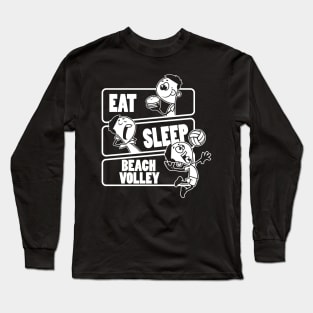 Eat Sleep Beach Volley - Volleyball Player Gift print Long Sleeve T-Shirt